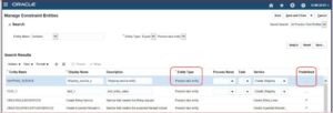 Manage Constraint Entities- Oracle ERP Cloud | Tangenz Corporation