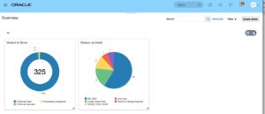 Order Management Page | Oracle ERP Cloud- Tangenz Corporation