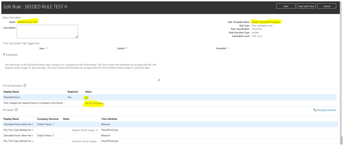 Time Card Period | HCM Cloud