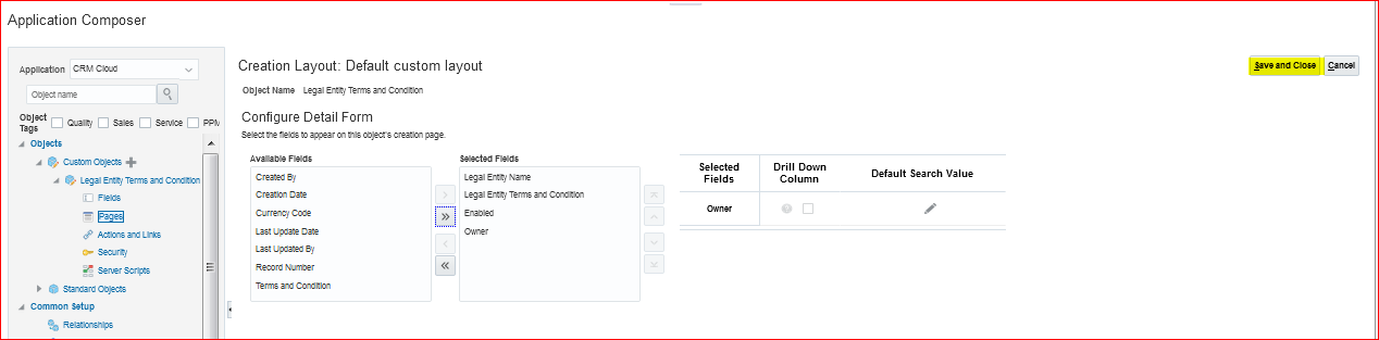 Oracle Fusion Cloud: All About Using Application Composer