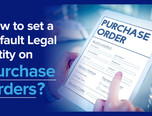 How to set a Default Legal Entity on Purchase Orders?